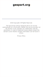 Mobile Screenshot of gespart.org